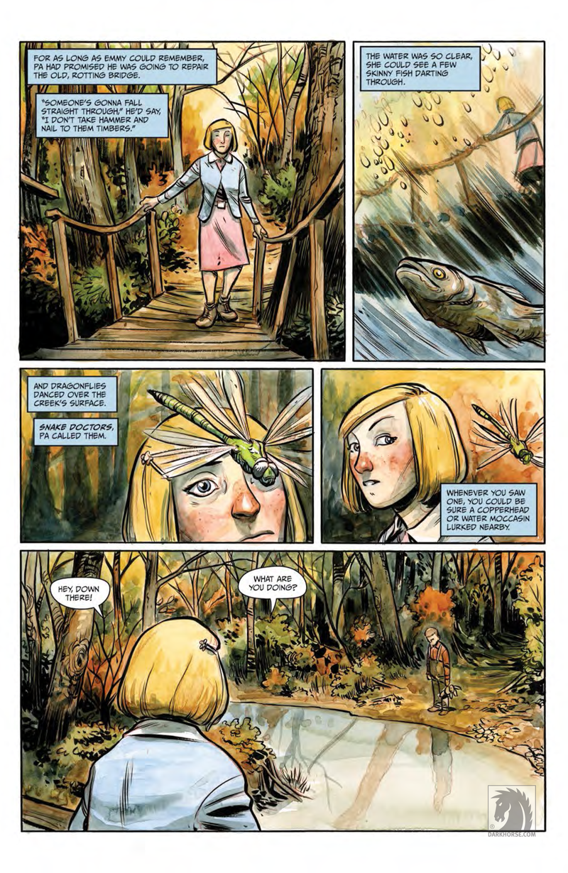 Illustration for article titled Read the Entirety of Harrow County #1, One of 2015's Best Horror Comics, Here for Free!